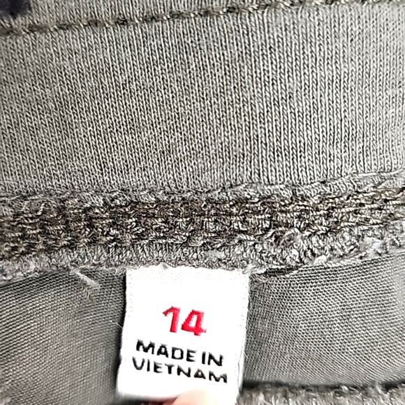 Supplies Women Pull On Drawstring Convertible Roll Up Capri/Long Hiking Pants 14 - Picture 8 of 12